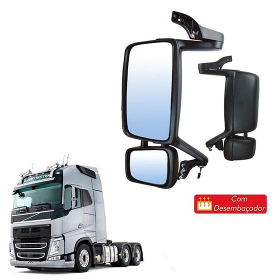 Imagem de Retrovisor Completo Volvo Fh Fm 2014 2015 Le C Desembaçador