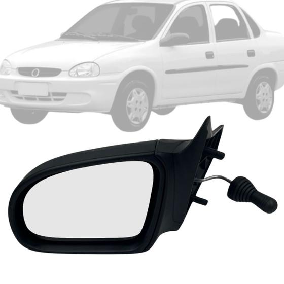 Imagem de Retrovisor Corsa 2p E 4p 1994 95 96 97 98 99 2010 Manual