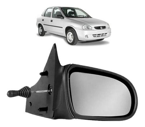 Imagem de Retrovisor Corsa com Controle Sedan Classic Wagon Pick-Up Hatch 93 94 95 96 97 98 99 2000 2001 2002 Lado Direito