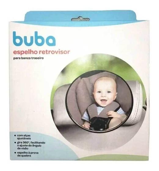 Imagem de Retrovisor De Bebe Conforto Buba Espelho Interno Redondo