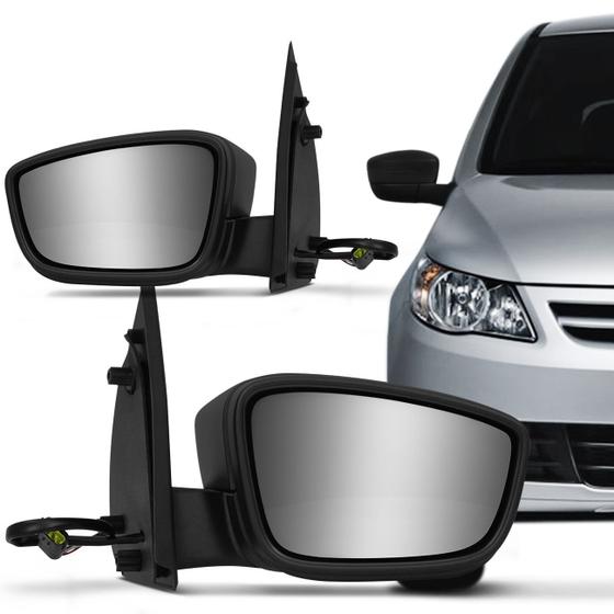 Retrovisor Elétrico Gol Voyage G5 2009 2010 2011 2012 Preto Menor preço em Retrovisor Elétrico Gol Voyage G5 2009 2010 2011 2012 Preto