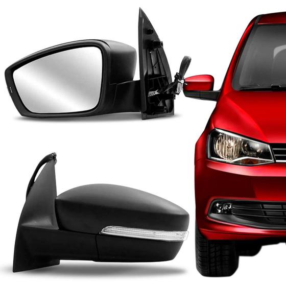 Retrovisor Elétrico Gol Voyage Saveiro G6 2013 2014 2015 2016 com Pisca ...