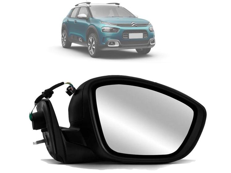 Imagem de Retrovisor Eletrico p/ C4 Cactus sensor temperatura Texturizado 2018/... passageiro EB992