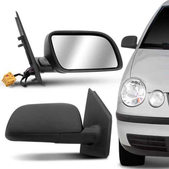 Retrovisor Elétrico Polo 2002 2003 2004 2005 2006 2007 2008 2009 2010 2011 Preto com Espelho Menor preço em Retrovisor Elétrico Polo 2002 2003 2004 2005 2006 2007 2008 2009 2010 2011 Preto com Espelho
