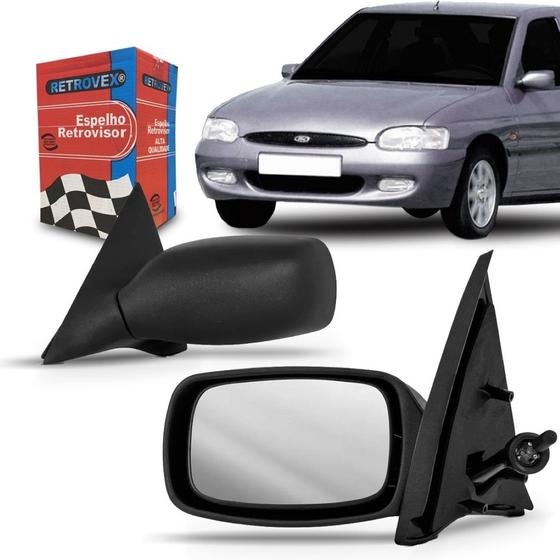 Imagem de Retrovisor Escort 1997 A 2000 Zetec Manual Retrovex