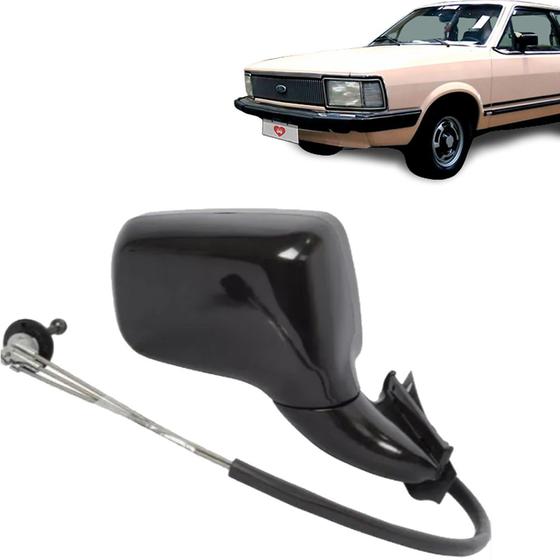 Imagem de Retrovisor Externo Del Rey Belina Scala 85/92 Pampa 92/97 com Controle Ld