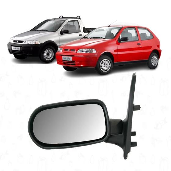 Imagem de Retrovisor Externo Fixo Esquerdo Palio Strada 01 03 2 Portas