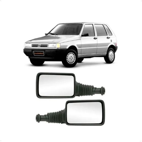 Imagem de Retrovisor Fiat Uno sx 2 e 4 Portas 1989 Até 2000 Lado Esquerdo Sem Controle Retrovex