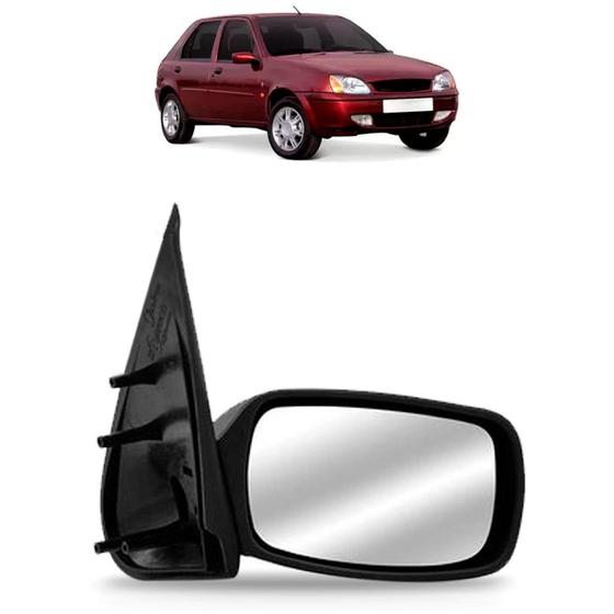 Imagem de Retrovisor Fiesta 2/4 Portas 1996 97 98 99 00 01 2002 Fixo