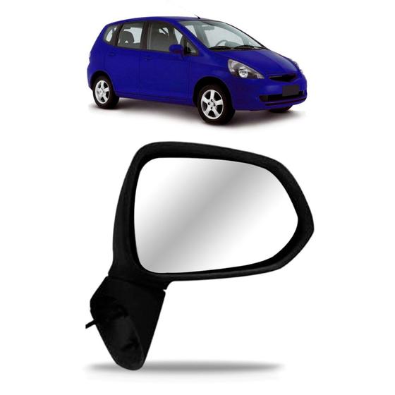 Imagem de Retrovisor Fit 2003 2004 2005 2006 2007 2008 Fixo