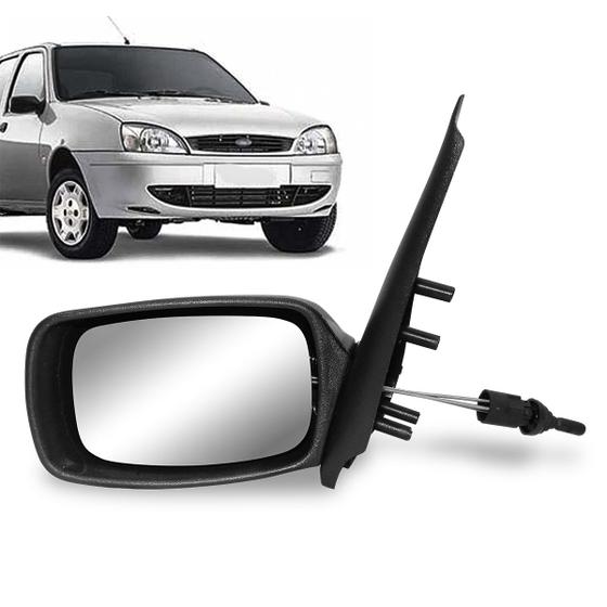 Imagem de Retrovisor ford Fiesta 1996 a 2001 2/4P com controle