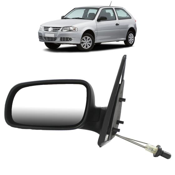 Imagem de Retrovisor Gol 2 Portas 1999 2000 2001 02 03 04 05 06 07 08 Com Controle