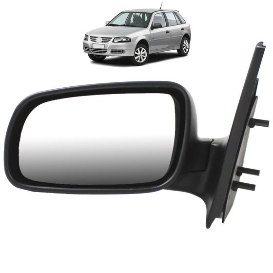 Imagem de Retrovisor Gol 4 Portas 1999 2000 2001 02 03 04 05 06 07 08 Sem Controle