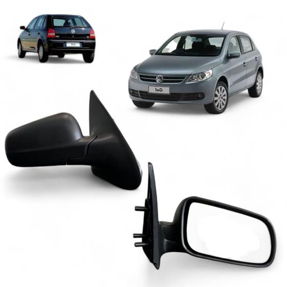 Imagem de Retrovisor Gol G3 G4 1999 a 2013 4 Portas Fixo