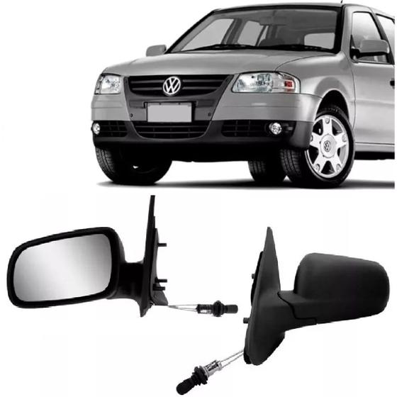 Imagem de Retrovisor Gol Parati G4 2006 2007 2008 2009 2010 2011 2012 2013 4 portas C/ Controle