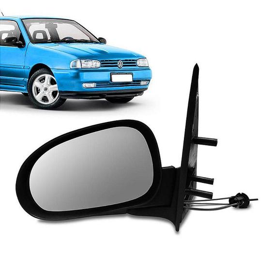 Imagem de Retrovisor Gol Saveiro Bola 4 portas 1995 1999 com controle