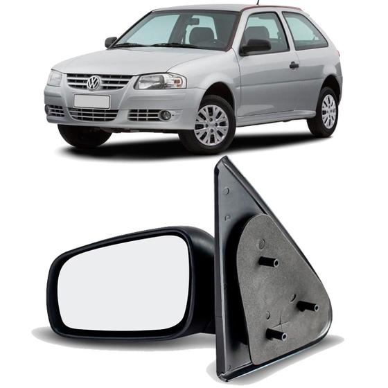 Imagem de Retrovisor Gol Saveiro Parati G3 G4 1999 a 2008 4P Fixo LE