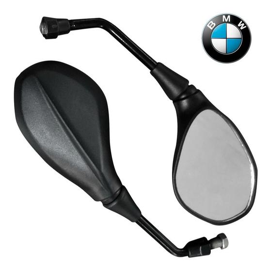 Imagem de Retrovisor Gs 650 F800 Bmw Fixo Convexa Rosca Honda Par Mini