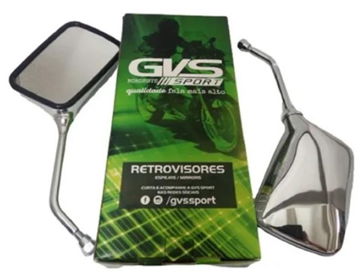 Imagem de Retrovisor GVS Cbx 200 Strada Twister Cromado  4848