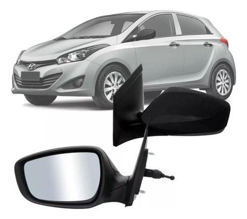 Imagem de Retrovisor Hb20 Hatch e Sedan - 2012 2013 2014 2015 2016 2017 2018 com Controle SEM SETA