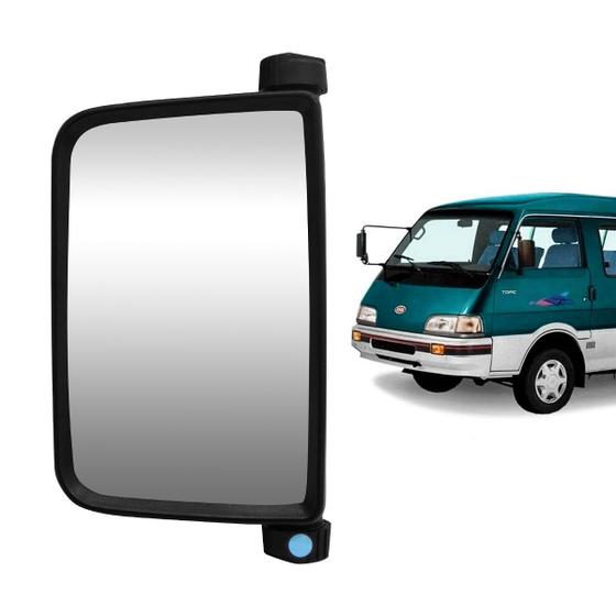 Retrovisor Jinbei Topic Reversível Sem Controle 1993/1997 - Retrovex Imagem de Retrovisor Jinbei Topic Reversível Sem Controle 1993/1997
