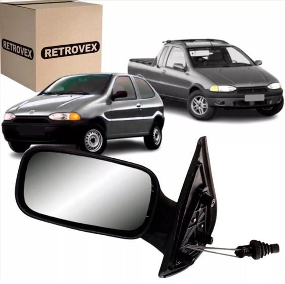 Imagem de Retrovisor Ld Esquerdo C/controle Palio 2p Strada Rx4429