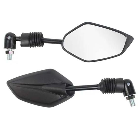 Imagem de Retrovisor Mini Fazer 150 250 Articulado Rosca Motos Honda