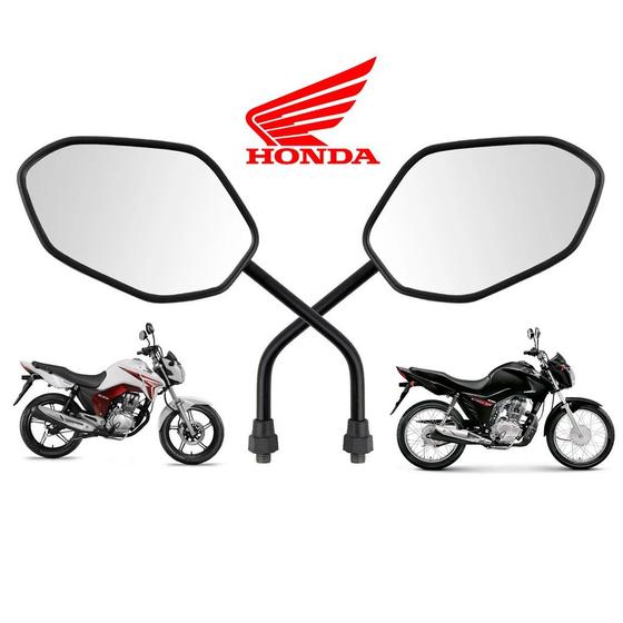 Imagem de Retrovisor Para Moto Honda Titan Fan 125 150 160 2014 2015