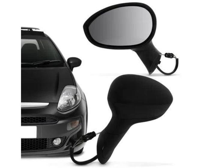 Imagem de Retrovisor Punto Linea 2007 2008 2009 2010 A 2012 Eletrico