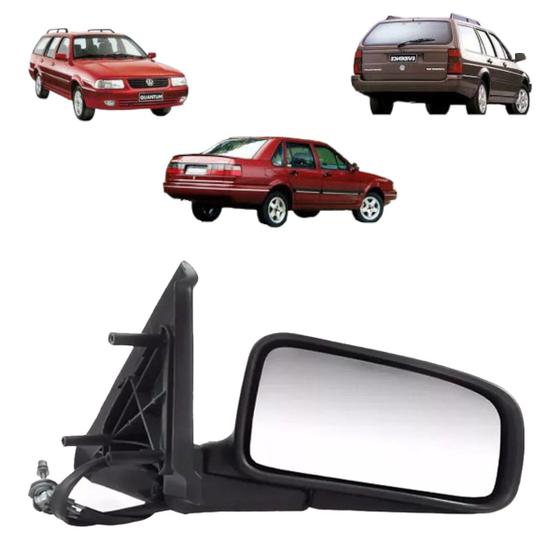 Imagem de Retrovisor Santana 1992 1993 1994 1995 até 1997 Com Controle