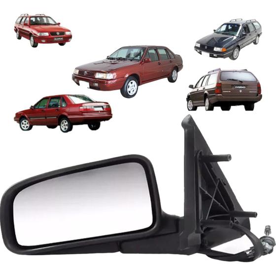 Imagem de Retrovisor Santana 1992 1993 1994 1995 até 1997 Com Controle
