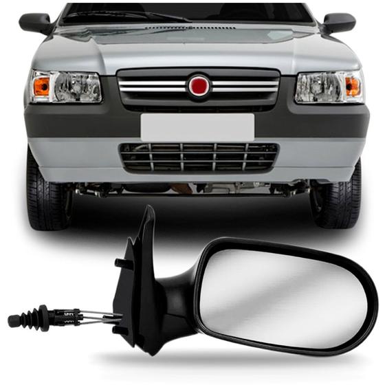 Imagem de Retrovisor Uno Economy 4 Portas 2010 2011 Com Controle