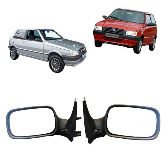 Imagem de Retrovisor Uno Fire 2001 2002 2003 2004 2005 2 Portas Fixo