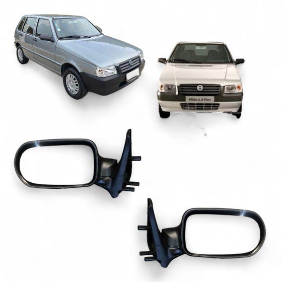 Imagem de Retrovisor Uno Fire Flex 2006 a 2010 4 Portas Sem Controle