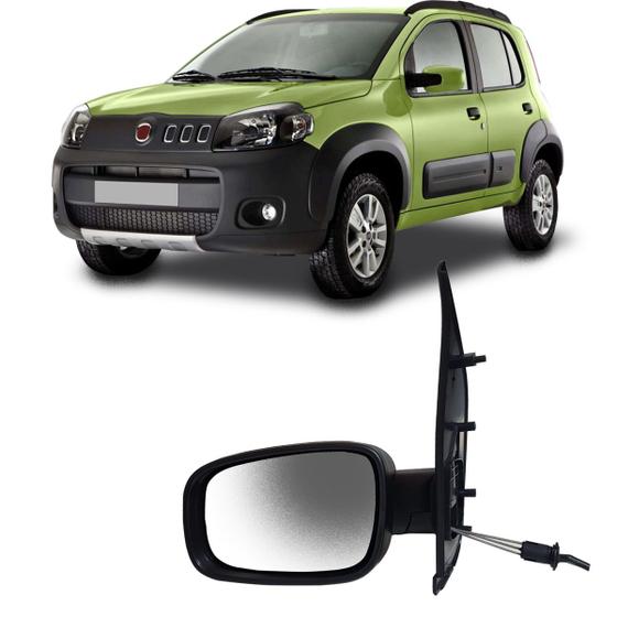 Imagem de Retrovisor Uno Vivace 2010 2011 2012 2013 Á 2016 4 Portas Le