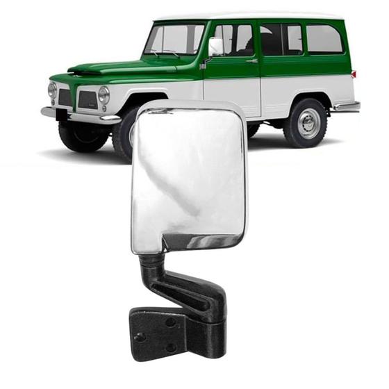 Imagem de Retrovisor Willys Rural 1968 69 70 71 72 73 74 75 Esquerdo