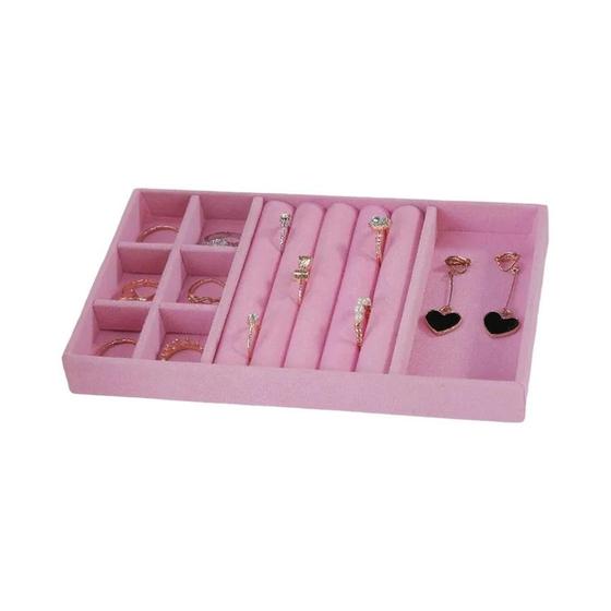 Imagem de Reunindo Jewelry Box, Jewelry Tray, rosa, 1pc