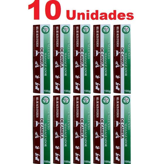 Imagem de Revenda Atacado 10 Unguento de Canela Gel de Alta Eficácia 100g