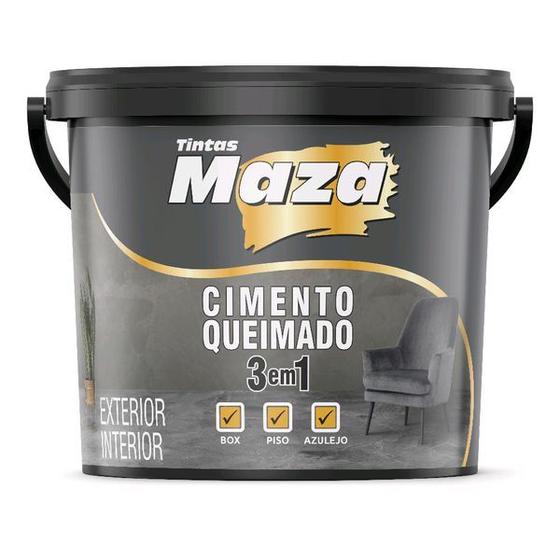 Imagem de Revestimento Cimento Queimado 3 em 1 Box/Piso/Azulejo 5,6KG