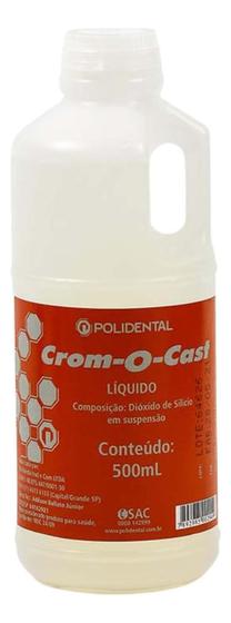 Imagem de Revestimento para PPR Crom-O-Cast Liquido 500ml - Polidental