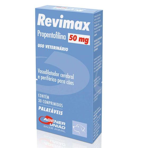 Imagem de Revimax 50mg Vasodilatador Cerebral C/30 Comprimidos