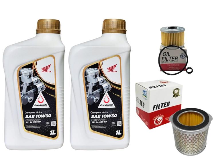 Imagem de Revisão Xre 300- Filtro Oleo E Ar Valflex +2 L. 10w30 Honda