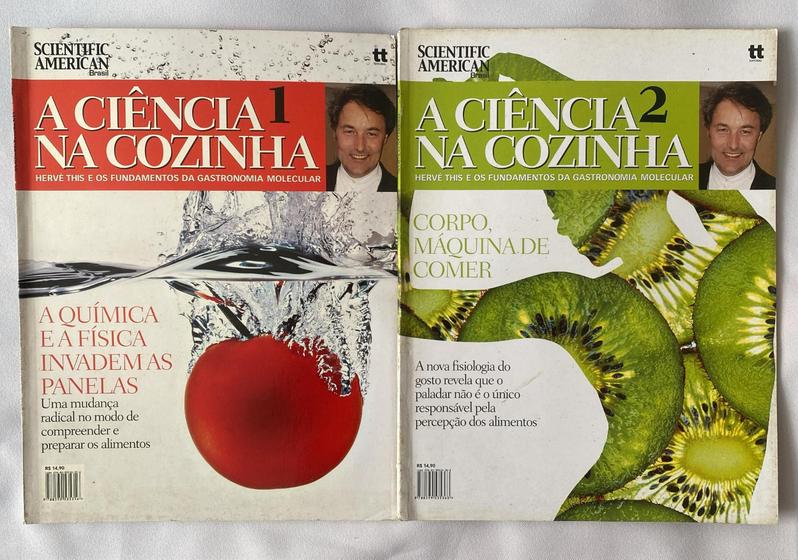 Imagem de Revista A CIÊNCIA NA COZINHA - GASTRONOMIA MOLECULAR - 2 Volumes