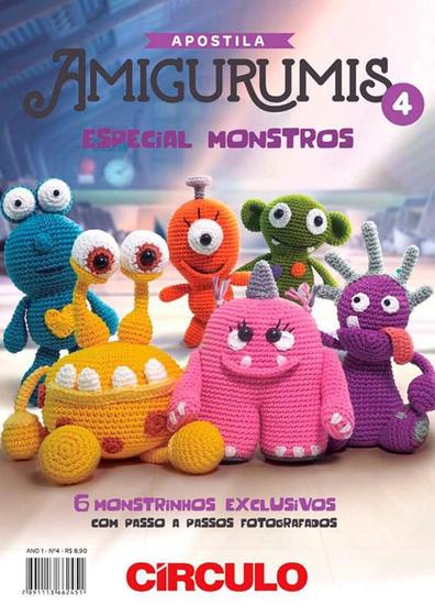 Imagem de Revista Apostila Amigurumi Receitas Exclusivas Círculo