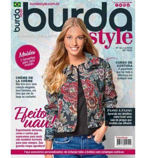 Imagem de Revista Burda Style Efeito Uau! N 45