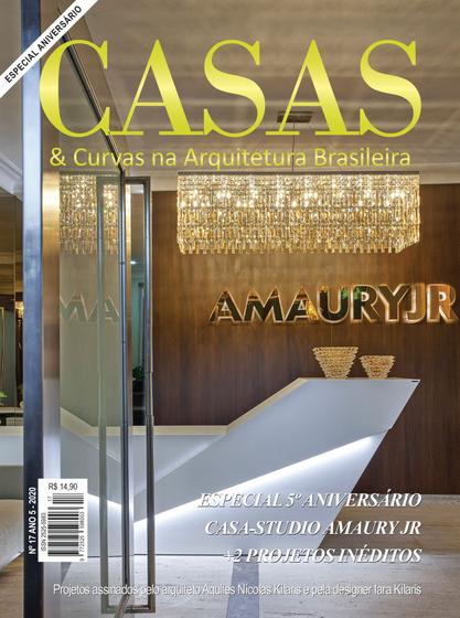 Imagem de Revista Casas & Curvas Arquitetura Ed. 17 - Aquiles Kilaris