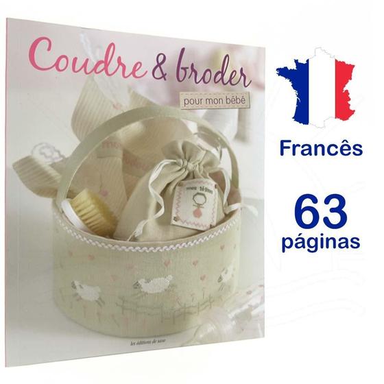 Imagem de Revista Coudre & Broder Pour Mon Bebe (Costurar e Bordar para Meu Bebê)