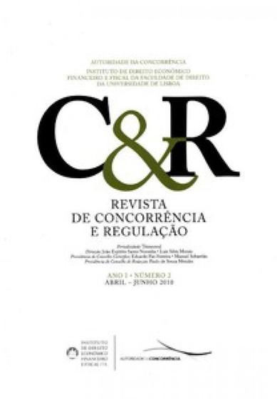 Imagem de Revista de concorrência e regulação: ano I - Nº 2 - ALMEDINA BRASIL