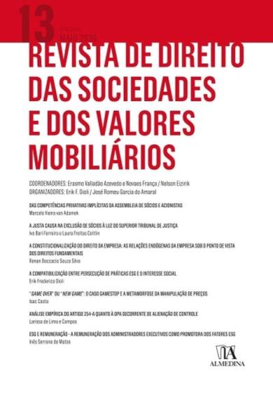 Imagem de Revista de Direito das Sociedades e dos Valores Mobiliários - 13