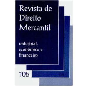 Imagem de Revista de direito mercantil: industrial, economico e financeiro - 105